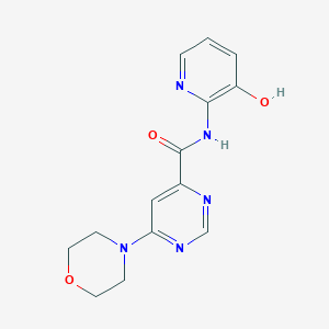 B2918144 N-(3-hydroxypyridin-2-yl)-6-morpholinopyrimidine-4-carboxamide CAS No. 1904163-38-7