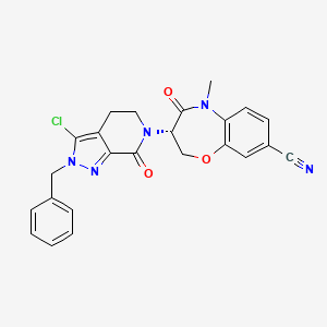 molecular formula C24H20ClN5O3 B2918156 RIP1 kinase inhibitor 1 