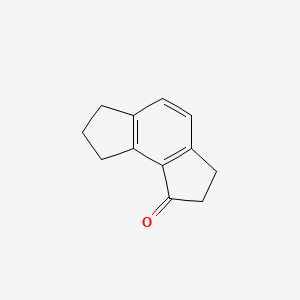 molecular formula C12H12O B2918232 2,3,7,8-Tetrahydro-as-indacen-1(6H)-one CAS No. 14927-65-2