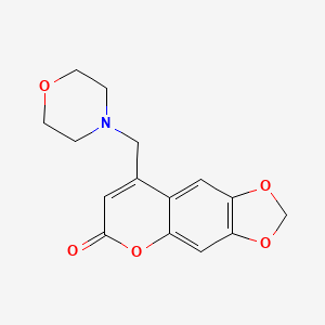 8-(morpholinomethyl)-6H-[1,3]dioxolo[4,5-g]chromen-6-one