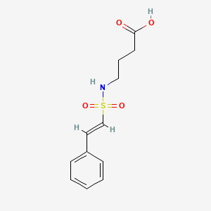 4-(Styrylsulfonylamino)butyric acid
