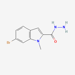 6-Bromo-1-methylindole-2-carbohydrazide