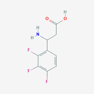 3-Amino-3-(2,3,4-trifluorophenyl)propanoic acid