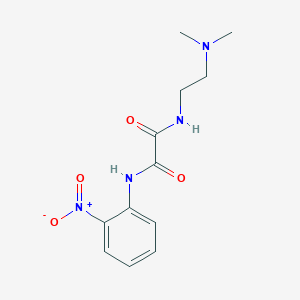 N1-(2-(dimethylamino)ethyl)-N2-(2-nitrophenyl)oxalamide
