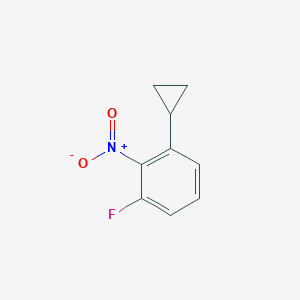 1-Cyclopropyl-3-fluoro-2-nitrobenzene