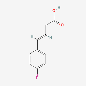 4-(4-Fluorophenyl)but-3-enoic acid