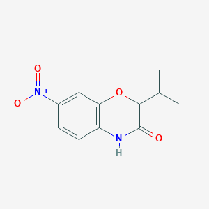 2-isopropyl-7-nitro-4H-benzo[1,4]oxazin-3-one