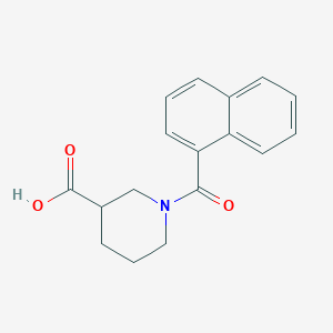 1-(Naphthalene-1-carbonyl)piperidine-3-carboxylic acid