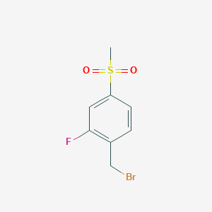 2-Fluoro-4-(methylsulfonyl)benzyl bromide