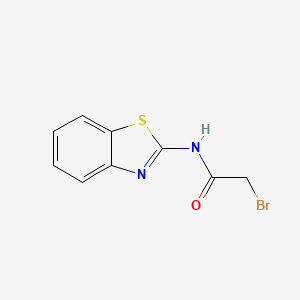 N-(1,3-benzothiazol-2-yl)-2-bromoacetamide
