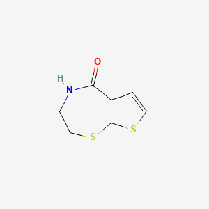 3,4-dihydrothieno[3,2-f][1,4]thiazepin-5(2H)-one