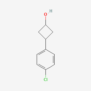 3-(4-Chlorophenyl)cyclobutan-1-ol