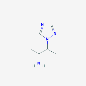 B2919167 3-(1H-1,2,4-triazol-1-yl)butan-2-amine CAS No. 1247986-29-3