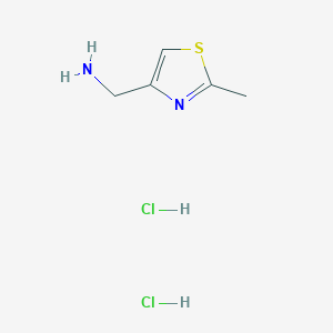 B2919239 (2-Methylthiazol-4-yl)methanamine dihydrochloride CAS No. 103694-26-4; 1072806-63-3