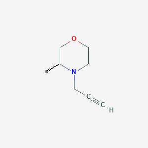 (3R)-3-methyl-4-(prop-2-yn-1-yl)morpholine