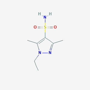 1-Ethyl-3,5-dimethyl-1H-pyrazole-4-sulfonamide