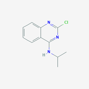 molecular formula C11H12ClN3 B2919513 2-Chloro-N-isopropylquinazolin-4-amine CAS No. 931059-49-3