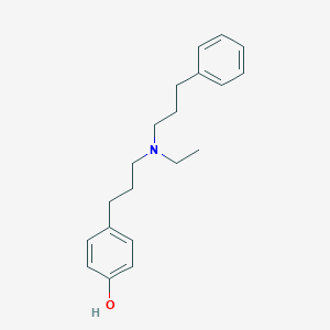 molecular formula C20H27NO B029196 4-Hydroxy Alverine CAS No. 142047-94-7