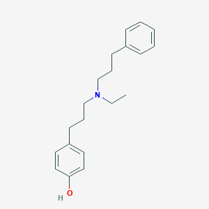 4-[3-[Ethyl(3-phenylpropyl)amino]propyl]phenol