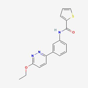 N-(3-(6-ethoxypyridazin-3-yl)phenyl)thiophene-2-carboxamide