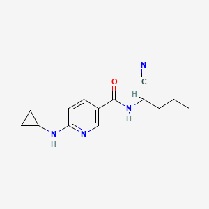 B2919698 N-(1-cyanobutyl)-6-(cyclopropylamino)pyridine-3-carboxamide CAS No. 1311797-33-7