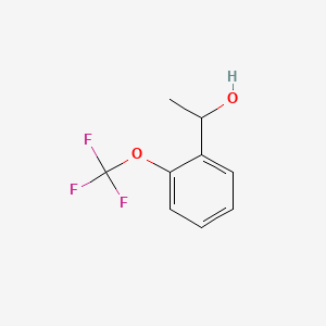 molecular formula C9H9F3O2 B2919809 1-(2-(Trifluoromethoxy)phenyl)ethanol CAS No. 910442-37-4
