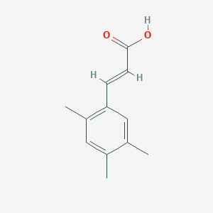 (2E)-3-(2,4,5-trimethylphenyl)prop-2-enoic acid