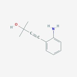 4-(2-Aminophenyl)-2-methyl-3-butyn-2-ol