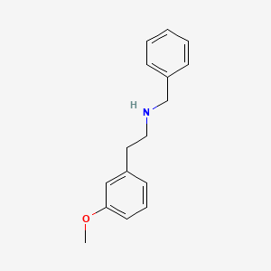 molecular formula C16H19NO B2920036 N-benzyl-2-(3-methoxyphenyl)ethanamine CAS No. 55841-50-4