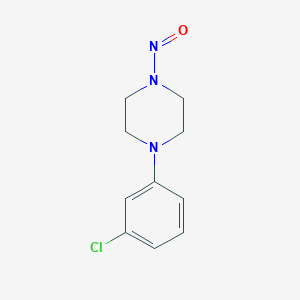 molecular formula C10H12ClN3O B2920072 1-(3-Chlorophenyl)-4-nitrosopiperazine CAS No. 2219339-13-4