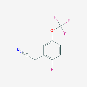2-Fluoro-5-(trifluoromethoxy)phenylacetonitrile