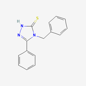 molecular formula C15H13N3S B2920426 4-benzyl-5-phenyl-4H-1,2,4-triazole-3-thiol CAS No. 23282-96-4
