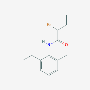 molecular formula C13H18BrNO B2920449 2-bromo-N-(2-ethyl-6-methylphenyl)butanamide CAS No. 71394-98-4