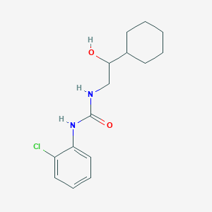 1-(2-Chlorophenyl)-3-(2-cyclohexyl-2-hydroxyethyl)urea