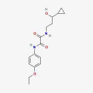 N1-(3-cyclopropyl-3-hydroxypropyl)-N2-(4-ethoxyphenyl)oxalamide