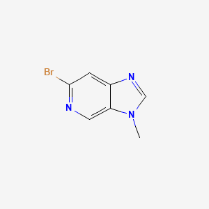 molecular formula C7H6BrN3 B2920754 6-bromo-3-methyl-3H-imidazo[4,5-c]pyridine CAS No. 1955548-34-1