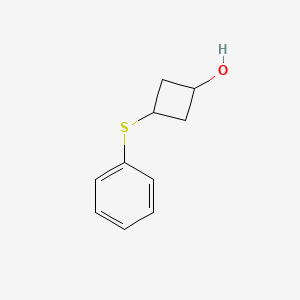 3-(Phenylsulfanyl)cyclobutan-1-ol