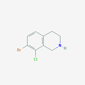 7-Bromo-8-chloro-1,2,3,4-tetrahydroisoquinoline