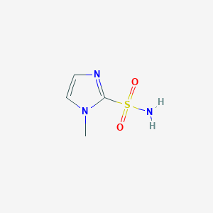 molecular formula C4H7N3O2S B2921062 1-Methyl-1h-imidazole-2-sulfonamide CAS No. 89517-92-0