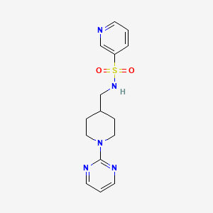 N-((1-(pyrimidin-2-yl)piperidin-4-yl)methyl)pyridine-3-sulfonamide