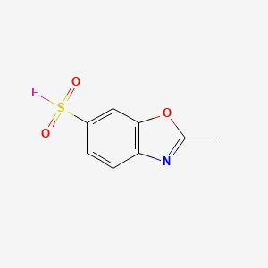 2-Methyl-1,3-benzoxazole-6-sulfonyl fluoride