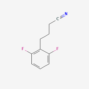 4-(2,6-Difluorophenyl)butanenitrile