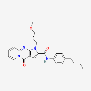N-(4-butylphenyl)-1-(3-methoxypropyl)-4-oxo-1,4-dihydropyrido[1,2-a]pyrrolo[2,3-d]pyrimidine-2-carboxamide
