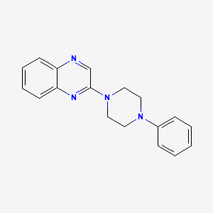 2-(4-Phenyl-1-piperazinyl)quinoxaline