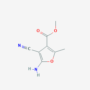 Methyl 5-amino-4-cyano-2-methylfuran-3-carboxylate