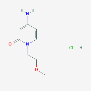 4-Amino-1-(2-methoxyethyl)-1,2-dihydropyridin-2-one hydrochloride