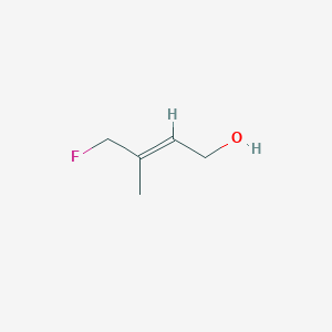 molecular formula C5H9FO B2921168 (E)-4-Fluoro-3-methylbut-2-en-1-ol CAS No. 89181-47-5