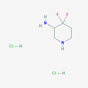 4,4-Difluoropiperidin-3-amine dihydrochloride
