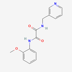 N'-(2-methoxyphenyl)-N-(pyridin-3-ylmethyl)oxamide