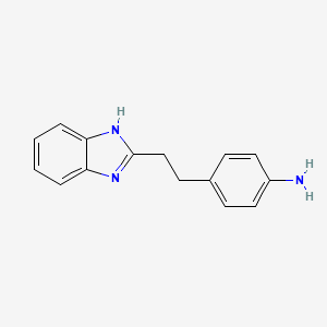 4-[2-(1H-Benzoimidazol-2-yl)-ethyl]-phenylamine